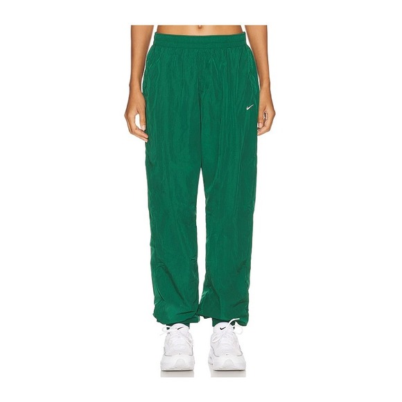 Nike Woven Track‎ Pants Lightweight Running Joggers Green Sportswear L - Picture 1 of 12